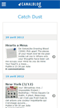 Mobile Screenshot of catchdust.canalblog.com