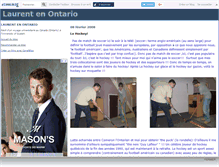Tablet Screenshot of laurentaucanada.canalblog.com