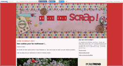 Desktop Screenshot of annecatscrap.canalblog.com