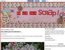 Tablet Screenshot of annecatscrap.canalblog.com