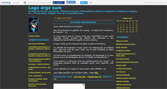Desktop Screenshot of legoergosum.canalblog.com