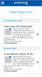 Mobile Screenshot of legoergosum.canalblog.com