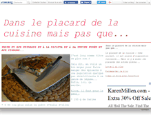 Tablet Screenshot of kitchencupboard.canalblog.com
