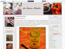 Tablet Screenshot of lesenviesdemilie.canalblog.com
