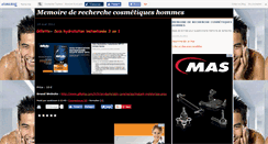 Desktop Screenshot of memoirecosmetics.canalblog.com
