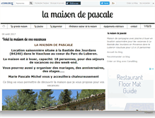 Tablet Screenshot of maisondepascale.canalblog.com