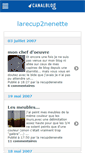 Mobile Screenshot of larecup2nenette.canalblog.com