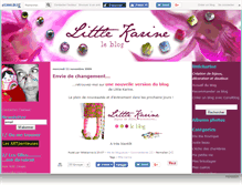 Tablet Screenshot of littlekarine.canalblog.com