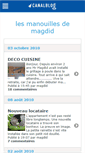 Mobile Screenshot of magdidmanouille.canalblog.com