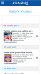 Mobile Screenshot of gabyb.canalblog.com
