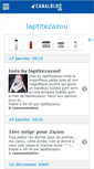 Mobile Screenshot of laptitezazou.canalblog.com