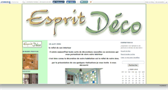 Desktop Screenshot of espritdeco.canalblog.com
