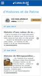 Mobile Screenshot of histoireetpatine.canalblog.com