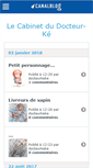 Mobile Screenshot of lecabinet.canalblog.com