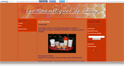 Desktop Screenshot of cosmetosnoop.canalblog.com