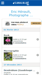 Mobile Screenshot of erichenault.canalblog.com