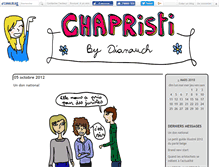Tablet Screenshot of chapristi.canalblog.com