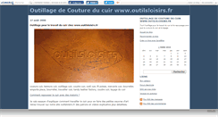 Desktop Screenshot of couturecuirmain.canalblog.com