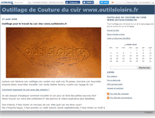Tablet Screenshot of couturecuirmain.canalblog.com