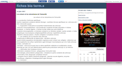 Desktop Screenshot of fichesdebio.canalblog.com