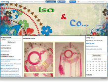 Tablet Screenshot of chezisadechaille.canalblog.com