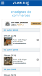 Mobile Screenshot of enseignes.canalblog.com