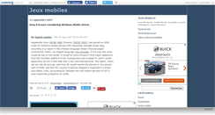 Desktop Screenshot of jeuxmobiles.canalblog.com
