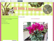 Tablet Screenshot of boiteamerveilles.canalblog.com