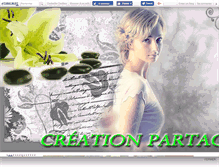 Tablet Screenshot of creationpartage.canalblog.com