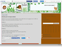 Tablet Screenshot of niveaucromimi.canalblog.com