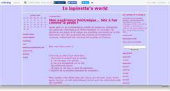 Desktop Screenshot of mondolapinette.canalblog.com