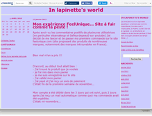 Tablet Screenshot of mondolapinette.canalblog.com