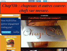 Tablet Screenshot of chapoh.canalblog.com