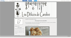 Desktop Screenshot of carolinecuisine.canalblog.com