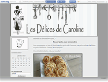 Tablet Screenshot of carolinecuisine.canalblog.com