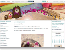 Tablet Screenshot of madamepicpique.canalblog.com