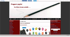 Desktop Screenshot of crayonapapier.canalblog.com