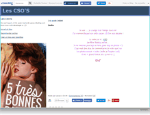 Tablet Screenshot of lescso.canalblog.com