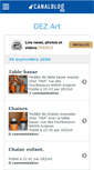 Mobile Screenshot of dezart.canalblog.com