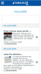 Mobile Screenshot of chafin.canalblog.com