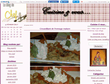 Tablet Screenshot of 123saveurs.canalblog.com