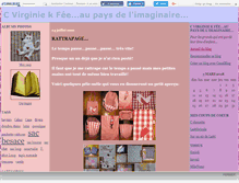 Tablet Screenshot of cvirginiekfee.canalblog.com