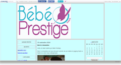 Desktop Screenshot of bebeprestige.canalblog.com