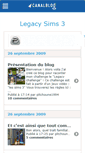 Mobile Screenshot of legacysims3.canalblog.com