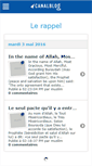 Mobile Screenshot of lemisericordieux.canalblog.com