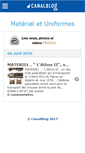 Mobile Screenshot of 12rcamateriel.canalblog.com