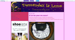 Desktop Screenshot of demandezlalune.canalblog.com