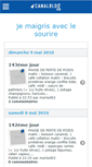 Mobile Screenshot of poidsvrai.canalblog.com