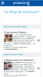 Mobile Screenshot of chatoune57.canalblog.com