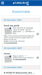 Mobile Screenshot of insomniake.canalblog.com
